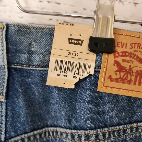 Levi's High Rise Straight Leg Jeans 31 NWT - Picture 7 of 8